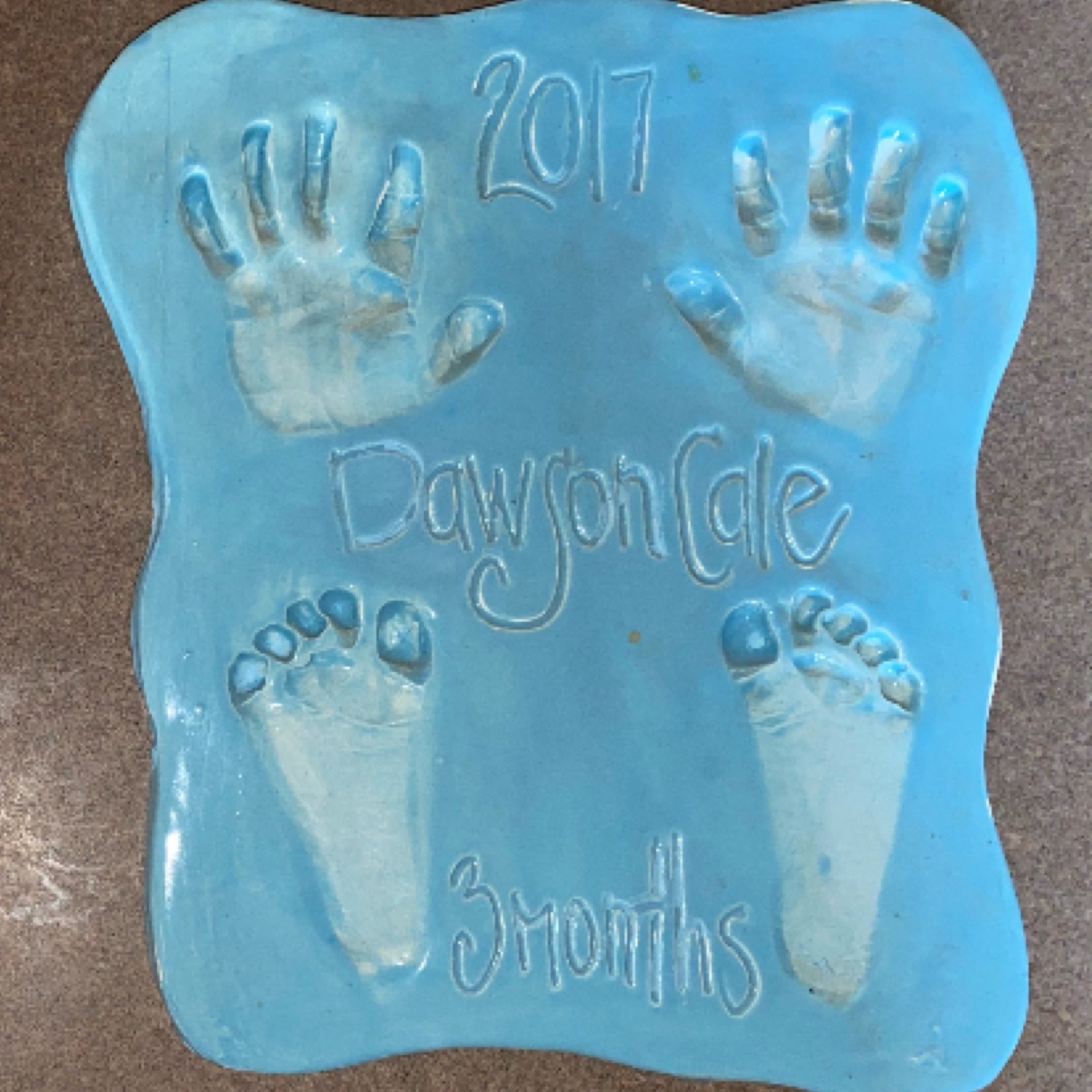 4 Clay Impression on Plaque Pottery Haven