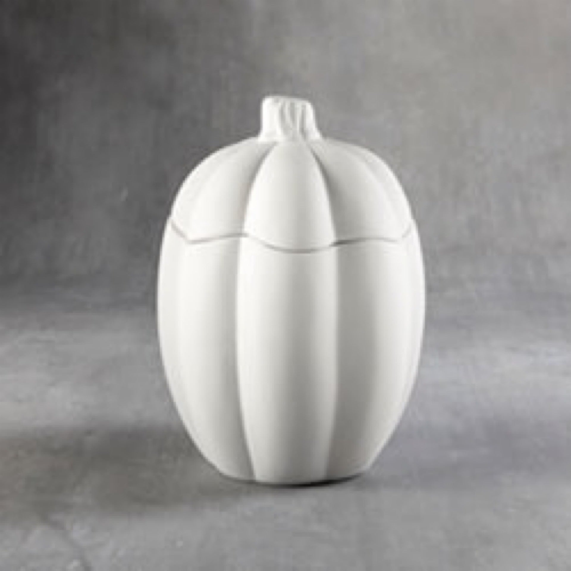 Tall Pumpkin Box Pottery Haven